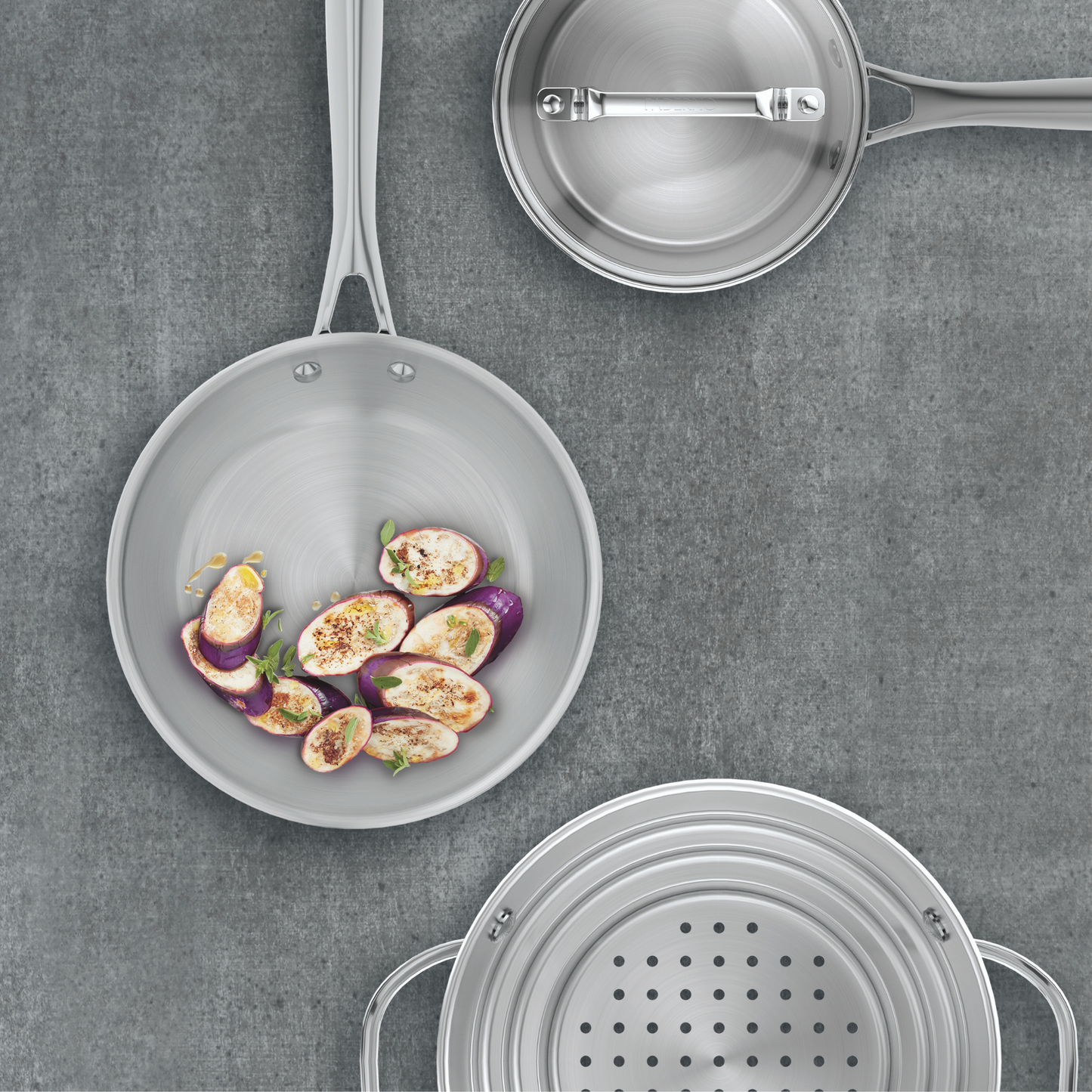 Copper Core Stainless Steel Cookset, 12-pc