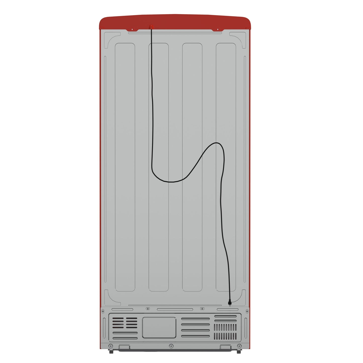 Forno Espresso Luigi 33-Inch French Door Refrigerator, 18 Cu. Ft., Red (Model FFFFD1791-33RED)