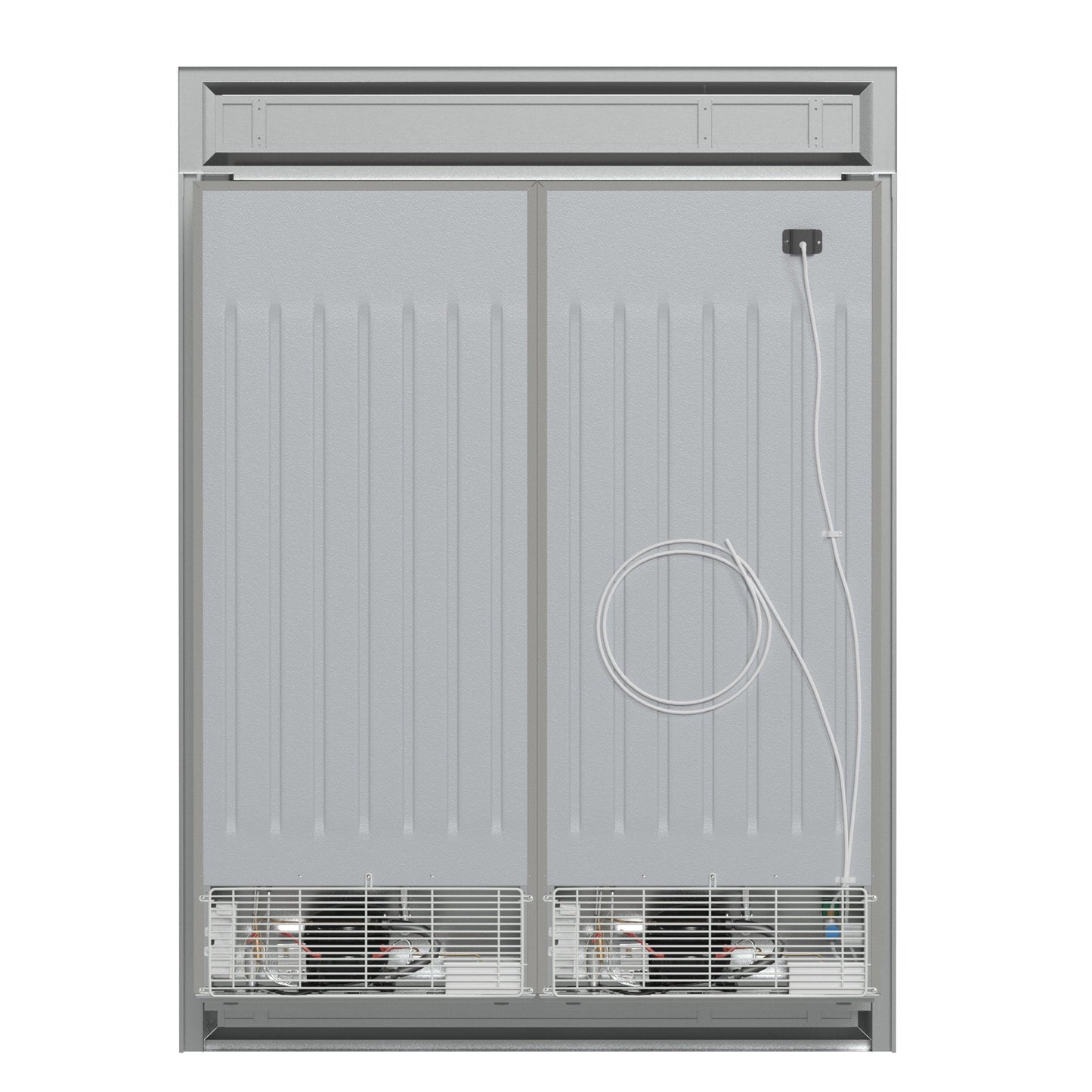 FORNO Fortezza 60-Inch Freestanding Refrigerator Freezer, 28 Cu. Ft., Automatic Ice Maker, Stainless Steel, Model FFFFD1738-60MG