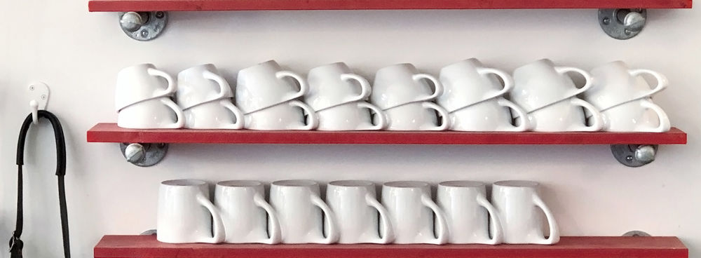 Set of 6 ECM Espresso Cups and Saucers