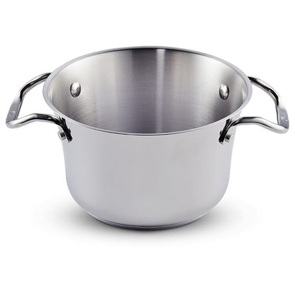 Signature 10-Piece Stacking Stainless Steel Cookware Set