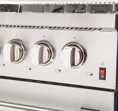 FORNO Appliance Package - 48" Dual Fuel Range, Range Hood, 60" Refrigerator, Dishwasher, Microwave, Wine Cooler