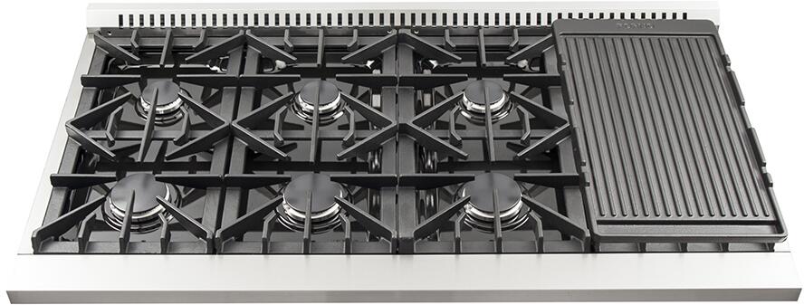 FORNO Appliance Package - 48 Inch Dual Fuel Range, Wall Mount Range Hood, 60 Inch Refrigerator, FBDL-017-02US
