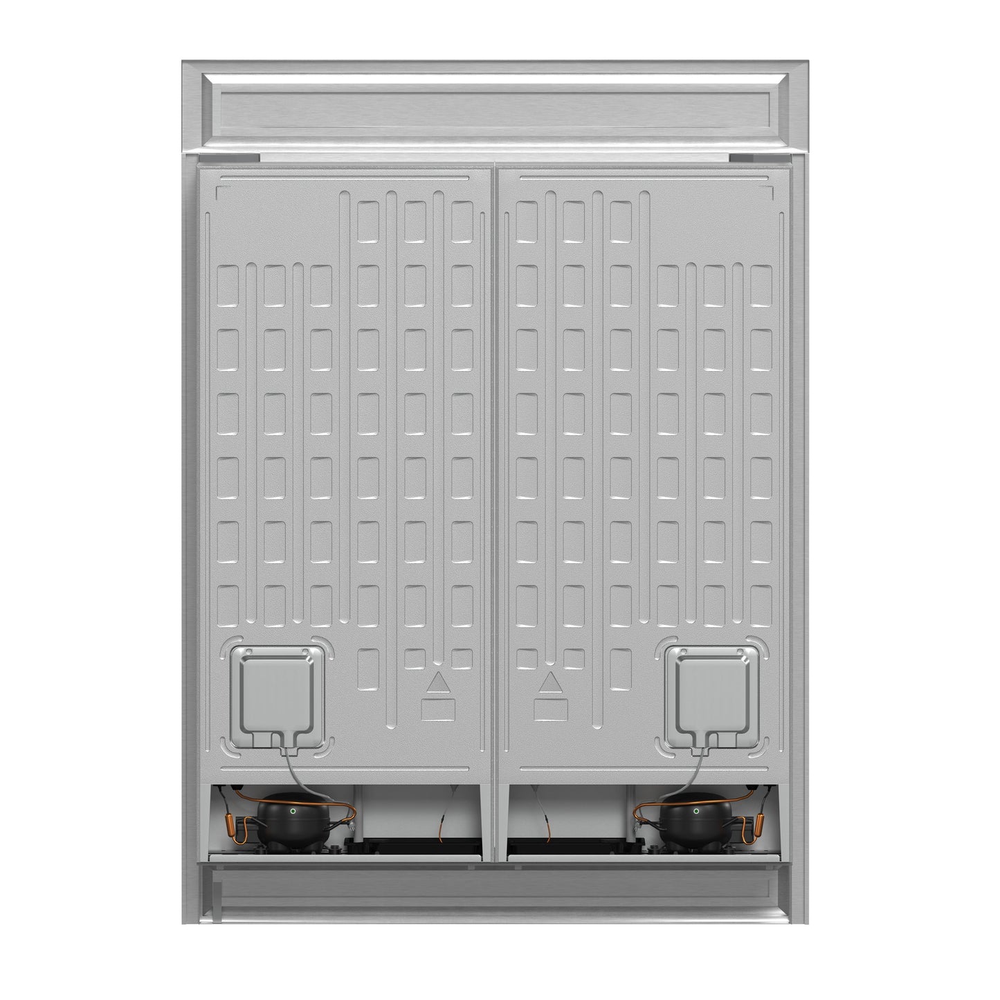 FORNO Maderno 60-Inch Convertible Refrigerator Freezer, 27.2 Cu. Ft., with Trim Kit, Model FFFFD1722-60S