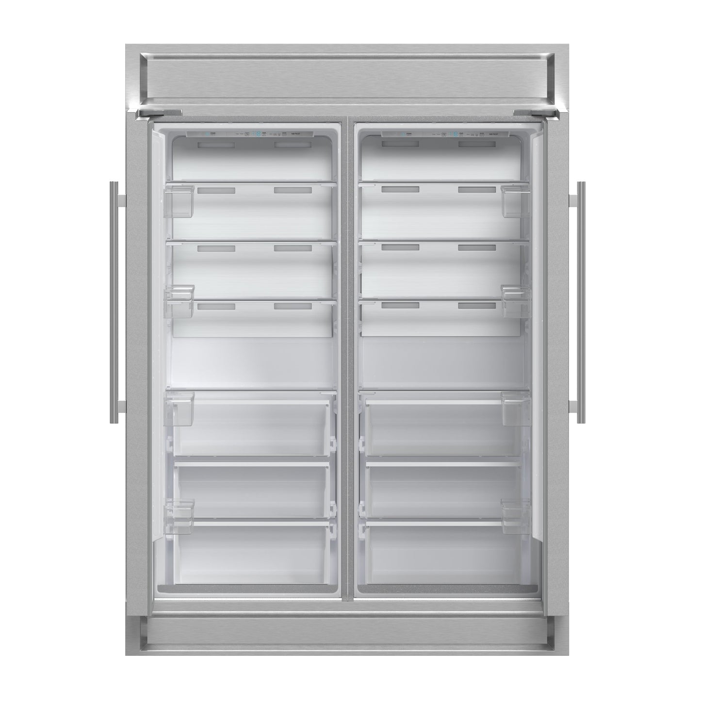 FORNO Maderno 60-Inch Convertible Refrigerator Freezer, 27.2 Cu. Ft., with Trim Kit, Model FFFFD1722-60S