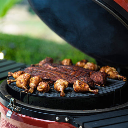 Kamado Joe® Big Joe Series II 24" Charcoal Grill in Red with Cart