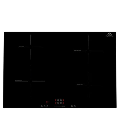 Forno Parco 30-Inch Induction Cooktop, 4 Elements, Touch Controls, Model FCTIN0583-30