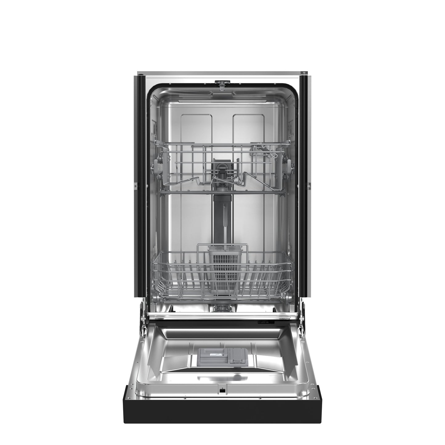 FORNO Polo 18-Inch Built-In Dishwasher, Stainless Steel, Model FDWBI8041-18S