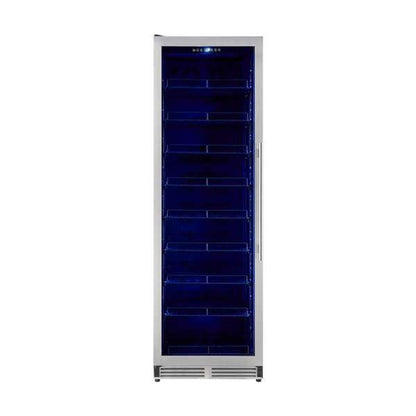 Forno 24-Inch Built-In Beverage Cooler Refrigerator, 15.8 cu. ft., Stainless Steel (Model FBCBI6703-24S)