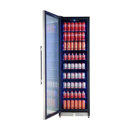 Forno 24-Inch Built-In Beverage Cooler Refrigerator, 15.8 cu. ft., Stainless Steel (Model FBCBI6703-24S)