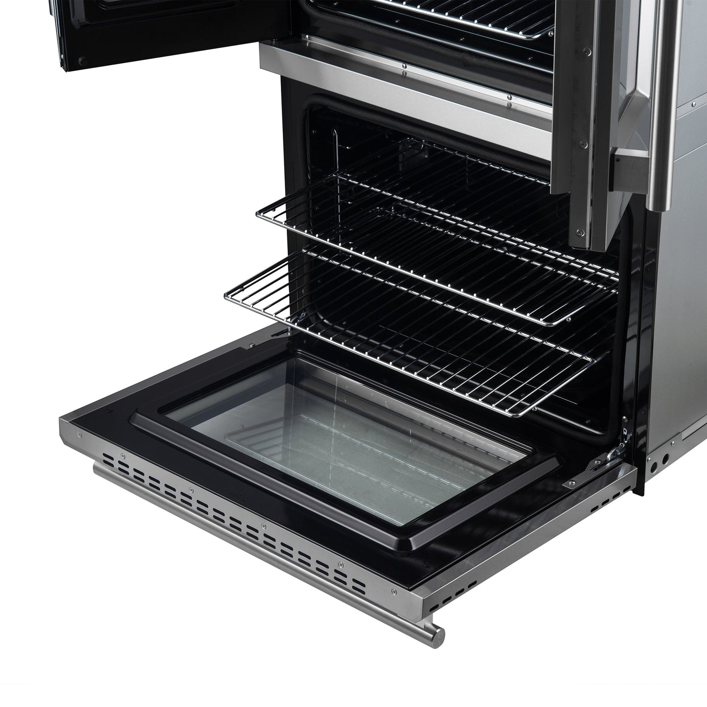 FORNO Asti 30-Inch French Door Double Electric Wall Oven, 7.36 cu. ft., Air Fry, Self Clean, Sous Vide (Model FBOEL1340-30)