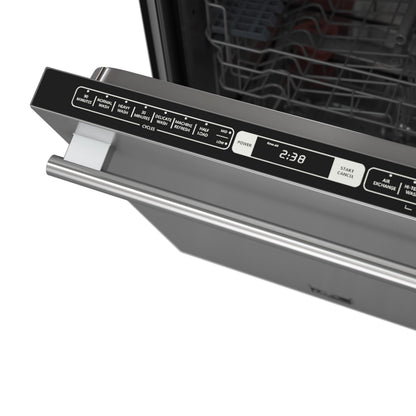 FORNO Romano 24-Inch Built-In Tall Tub Dishwasher, Stainless Steel, Model FDWBI8035-24S