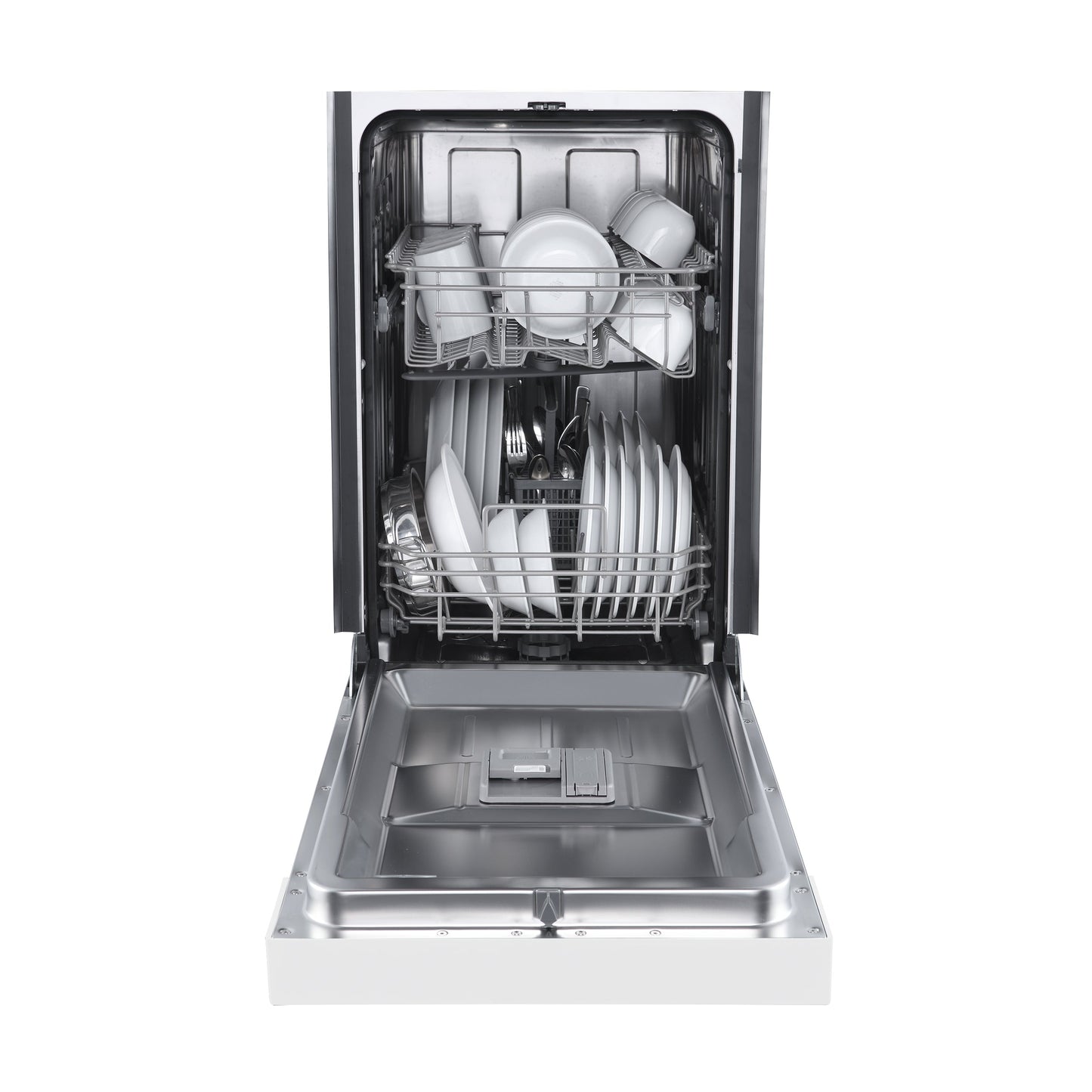 Forno Polo 18-Inch Built-In Dishwasher, White (Model FDWBI8041-18WHT)