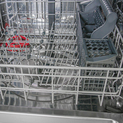FORNO Pozzo 24-Inch Built-In Tall Tub Dishwasher, Stainless Steel (Model FDWBI8067-24S)