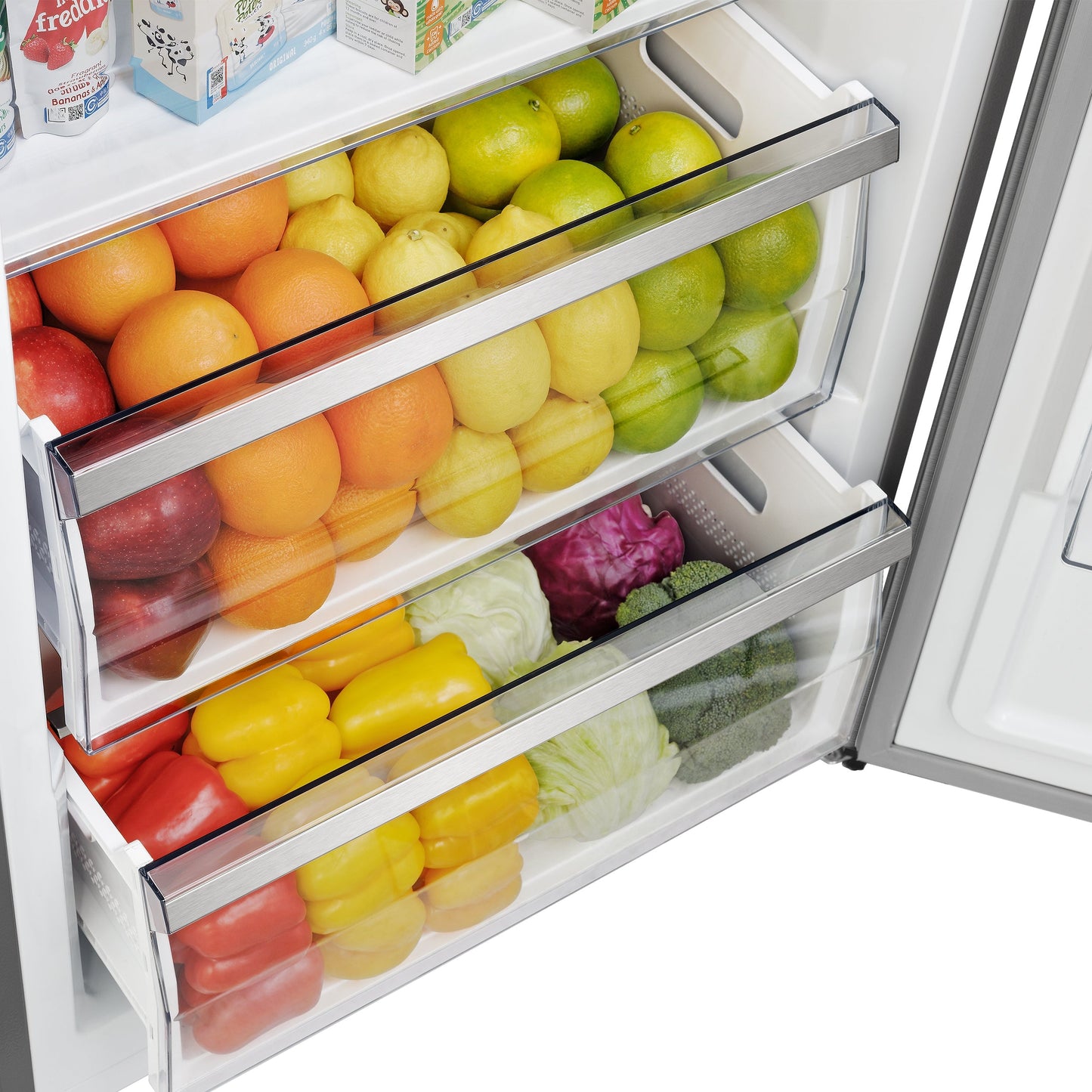Forno Maderno 28" Convertible Refrigerator/Freezer, 13.6 cu. ft., Right Swing, Modern Trim Kit, Model FFFFD1722-32RS