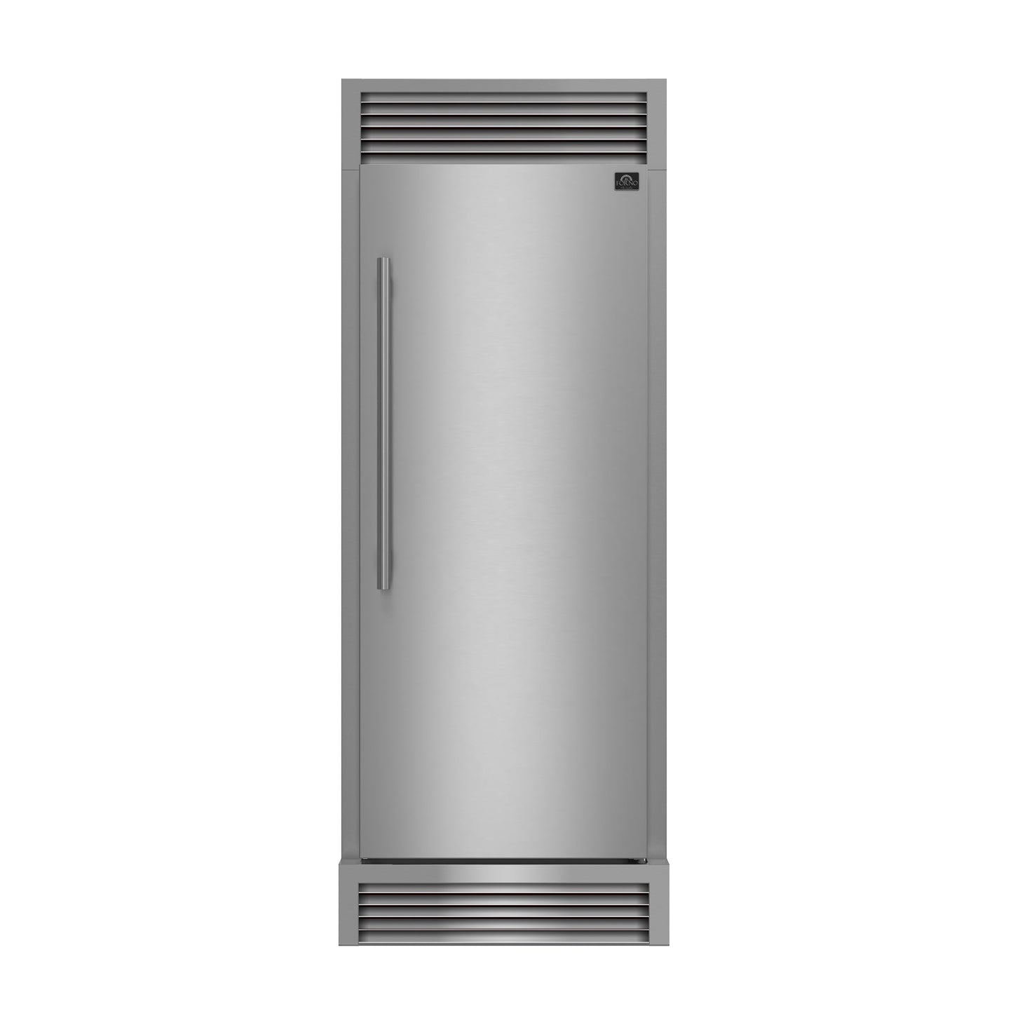 Forno Maderno 32-Inch 13.6 cu. ft. Built-In Convertible Refrigerator/Freezer, Right Swing, Stainless Steel with Trim Kit (FFFFD1722-32RSG)