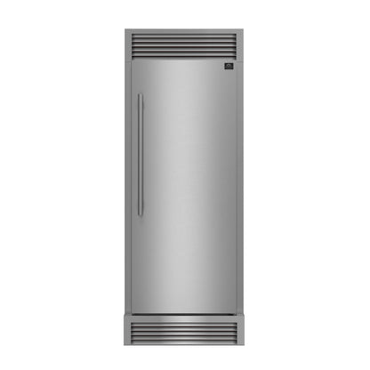 Forno Maderno 32-Inch 13.6 cu. ft. Built-In Convertible Refrigerator/Freezer, Right Swing, Stainless Steel with Trim Kit (FFFFD1722-32RSG)