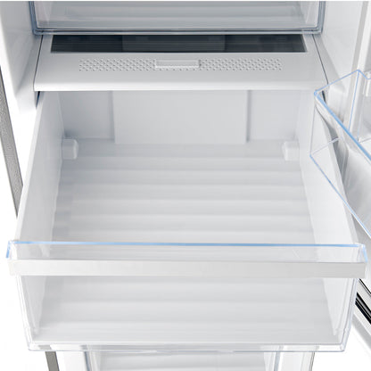 Forno Guardia 46.8-Inch Side-by-Side Refrigerator with Bottom Freezer, 21.6 cu ft, Stainless Steel (Model FFFFD1778-48)