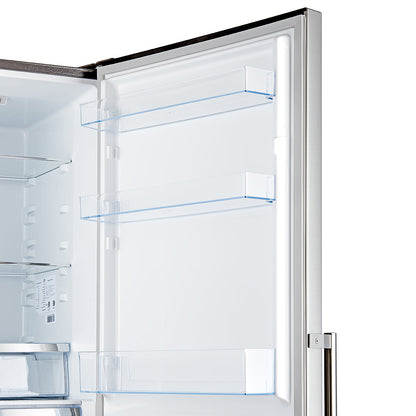 Forno Guardia 46.8-Inch Side-by-Side Refrigerator with Bottom Freezer, 21.6 cu ft, Stainless Steel (Model FFFFD1778-48)