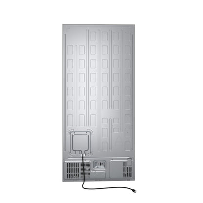 Forno Milano 31-Inch French Door Refrigerator with Bottom Freezer, 17.2 cu ft, Stainless Steel, Right Swing (Model FFFFD1785-31S)