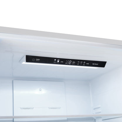 Forno Espresso Milano 31-Inch French Door Refrigerator with Bottom Freezer, 17.2 cu ft, Left Swing, Ice Maker, Stainless Steel, Model FFFFD1786-31S