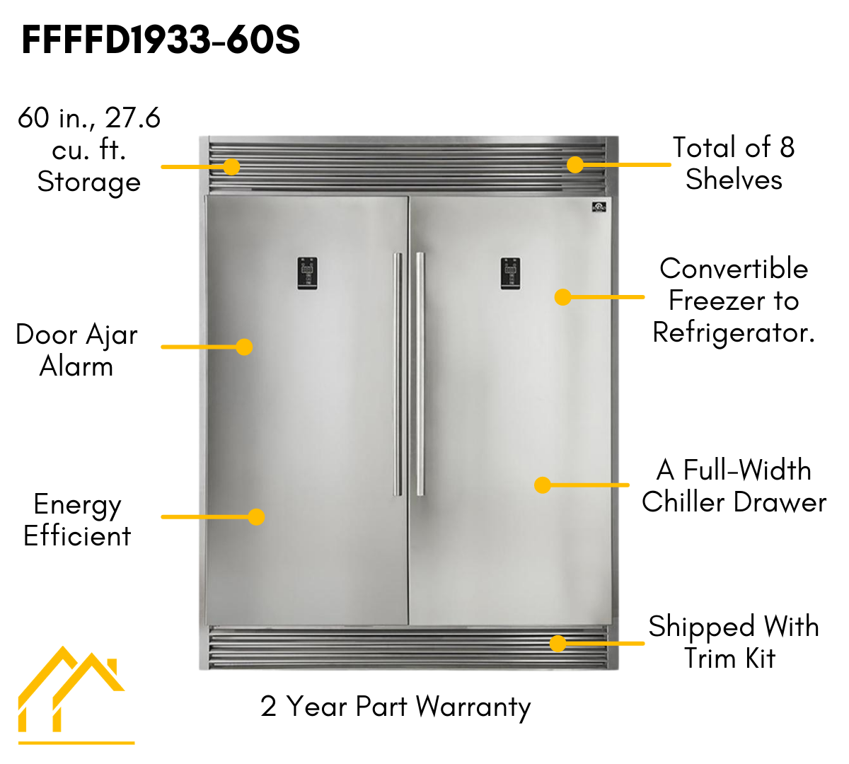 FORNO Appliance Package - 36 Inch Pro Gas Range, Refrigerator, Microwave Drawer, Dishwasher, AP-FFSGS6260-36-7