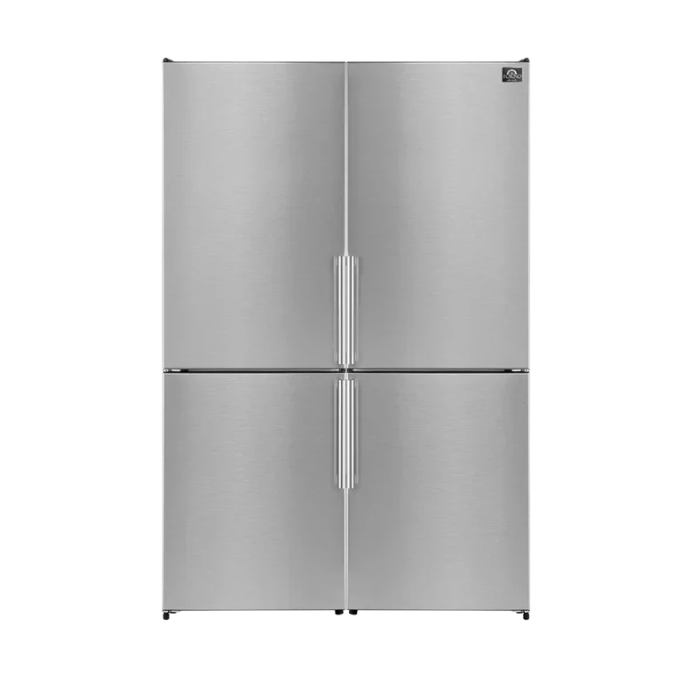 FORNO Appliance Package - 48" Dual Fuel Range, Dishwasher, 48" Refrigerator, AP-FFSGS6156-48-11