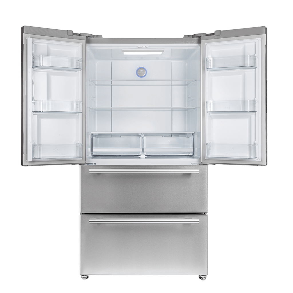 FORNO Appliance Package - 48" Gas Range, 36" Refrigerator, Microwave Drawer, Dishwasher, AP-FFSGS6244-48-25