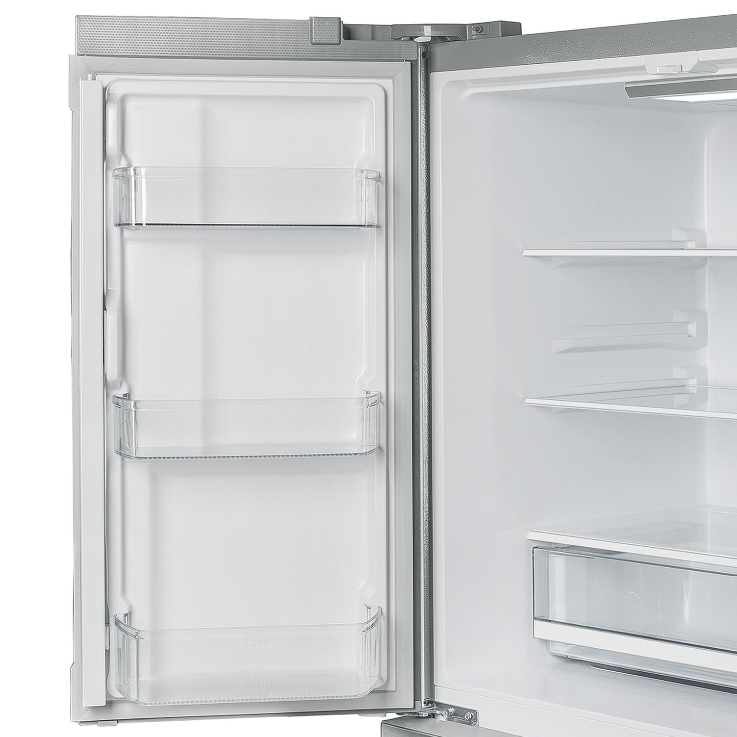 Forno Moena 40-Inch Built-In French Door Refrigerator, 19.2 cu. ft., Stainless Steel, Ice Maker, Modern Trim Kit (Model FFRBI1820-40MG)