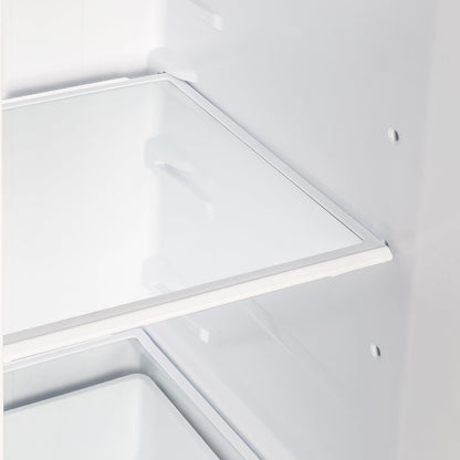 Forno Salerno 36-Inch Built-In Side-by-Side Refrigerator, 20 Cu. Ft., Water and Ice Dispenser, Model FFRBI1844-36SB