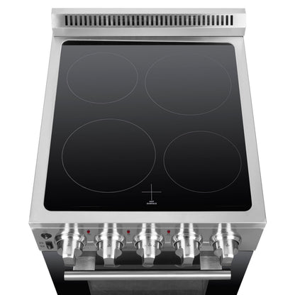 Forno Pallerno 20 in. Freestanding Electric Range, 2.05 cu. ft., 4 Elements, Stainless Steel (Model FFSEL6052-20)