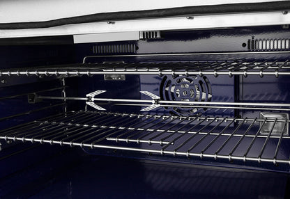 FORNO Capriasca 48 in. Freestanding Dual Fuel Range, 6.58 cu. ft., 8 Sealed Burners, Stainless Steel (Model FFSGS6187-48)