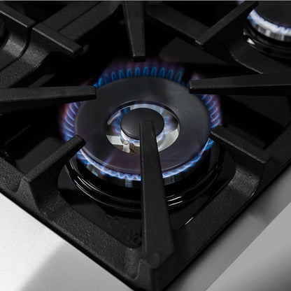 FORNO Massimo 36 in. Freestanding Gas Range, 5.36 cu. ft. Oven, 6 Sealed Burners, Stainless Steel (Model FFSGS6239-36)