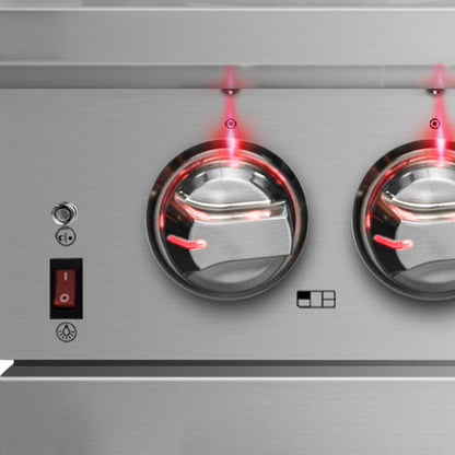 FORNO Massimo 36 in. Freestanding Gas Range, 5.36 cu. ft. Oven, 6 Sealed Burners, Stainless Steel (Model FFSGS6239-36)