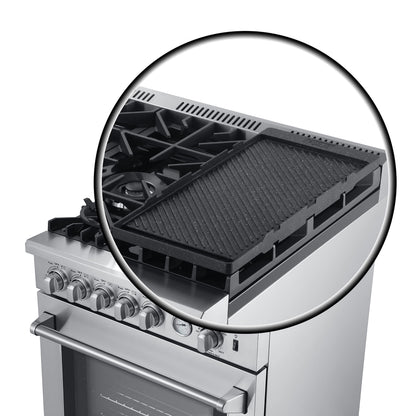 FORNO Appliance Package - 30" Gas Range with Airfryer, Range Hood, 36" Refrigerator, Dishwasher, Microwave Drawer, AP-FFSGS6276-30-12