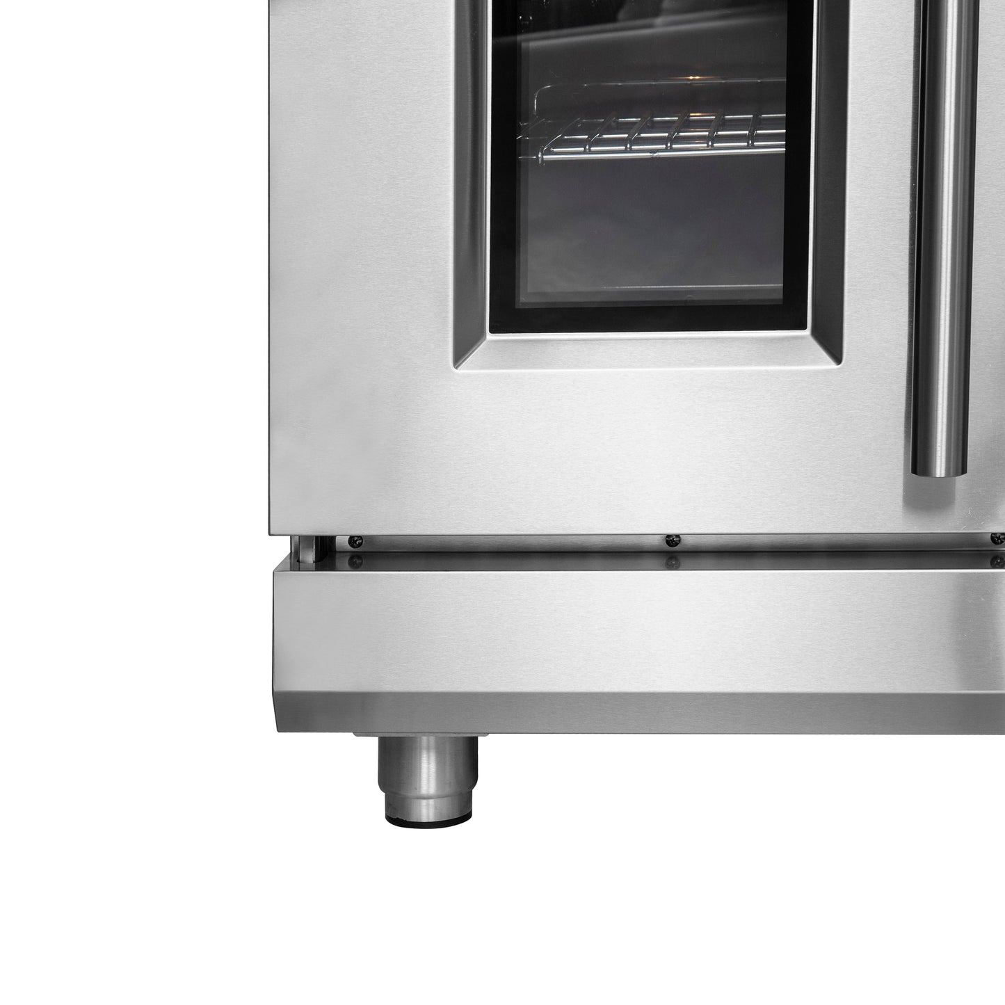 FORNO Massimo 48 in. Freestanding French Door Gas Range, 6.58 cu. ft. Oven, 8 Burners (Model FFSGS6439-48)