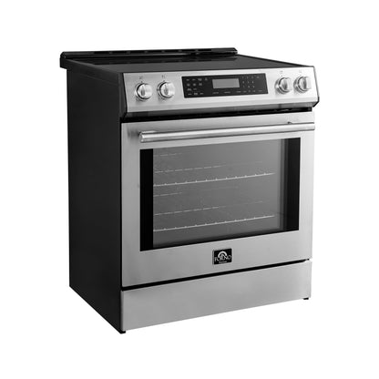 Forno Donatello 30 in. Induction Range, 5.0 cu. ft., Air Fry, Self-Clean, Stainless Steel, Model FFSIN0905-30