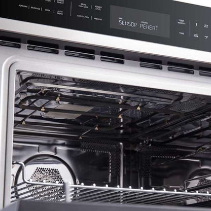 FORNO Oliena 30-Inch Built-In Microwave Oven, 1.6 cu. ft., Stainless Steel (Model FMWDR3093-30)