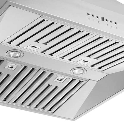 Forno Coppito 30-Inch Island Range Hood, 600 CFM, Stainless Steel (FRHIS5129-30)