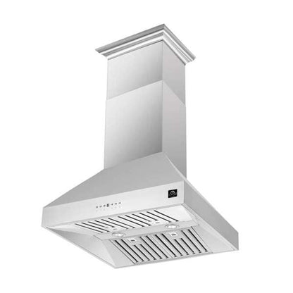 Forno Coppito 30-Inch Island Range Hood, 600 CFM, Stainless Steel (FRHIS5129-30)