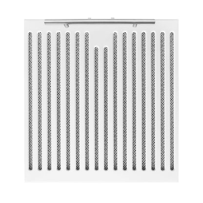 Forno Bari 30-Inch Under-Cabinet Range Hood, 400 CFM, White with Stainless Steel Handles (Model FRHUC5255-30WHT)