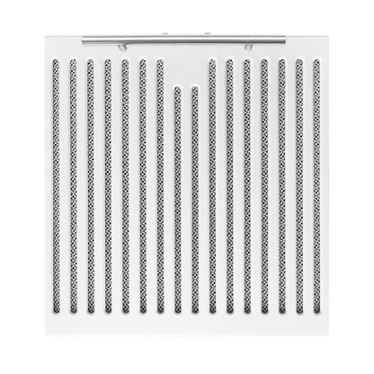 FORNO Espresso Package - 30" Electric Range, Range Hood and Refrigerator in White with Stainless Steel Handles