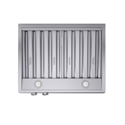 Forno Biagio 30-Inch Wall Mount Range Hood, 600 CFM, Stainless Steel (FRHWM5009-30)