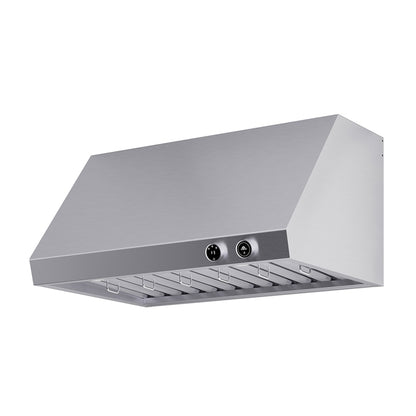 Forno Biagio 36-Inch Wall-Mount Range Hood, 600 CFM, Stainless Steel (Model FRHWM5009-36)
