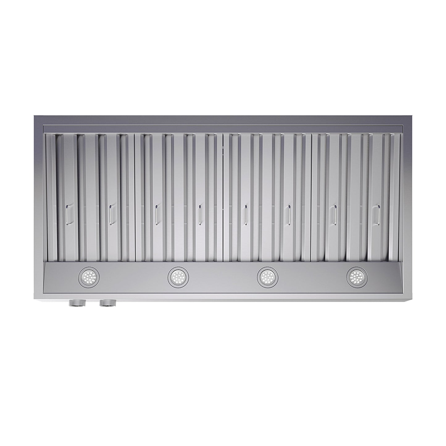 FORNO Biagio 48-Inch Wall-Mount Range Hood, 1200 CFM, Stainless Steel (Model FRHWM5009-48)