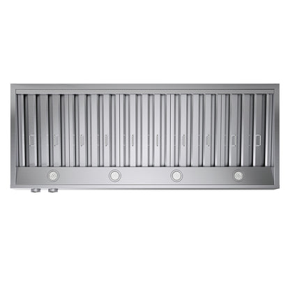 Forno Biagio 60 in. Wall-Mounted Range Hood, 1200 CFM, Stainless Steel (Model FRHWM5009-60)