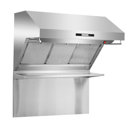 FORNO Appliance Package - 36 Inch Pro Gas Range, Wall Mount Range Hood, Microwave Drawer, Dishwasher, AP-FFSGS6260-36-6