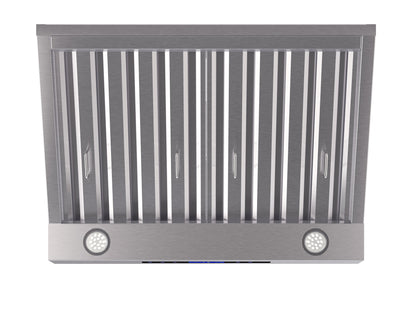 FORNO Palazzo 30-Inch Wall-Mount Range Hood, 500 CFM, Stainless Steel (Model FRHWM5030-30)