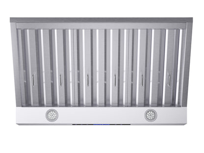 FORNO Palazzo 36-Inch Wall-Mount Range Hood, 500 CFM, Stainless Steel (Model FRHWM5030-36)