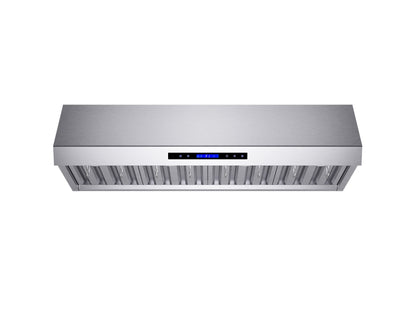 Forno Palazzo 48-Inch Wall-Mount Range Hood, 1000 CFM, Stainless Steel (Model FRHWM5030-48)